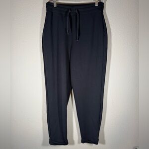 Spanx Airessentials Women’s Size Large Cozy Super Soft Black Jogger